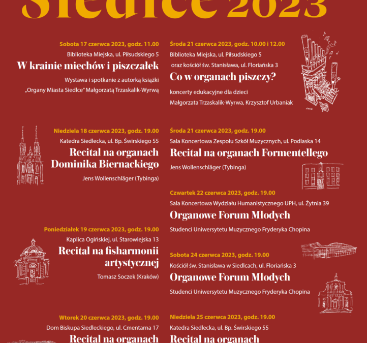 Organowe Siedlce 2023