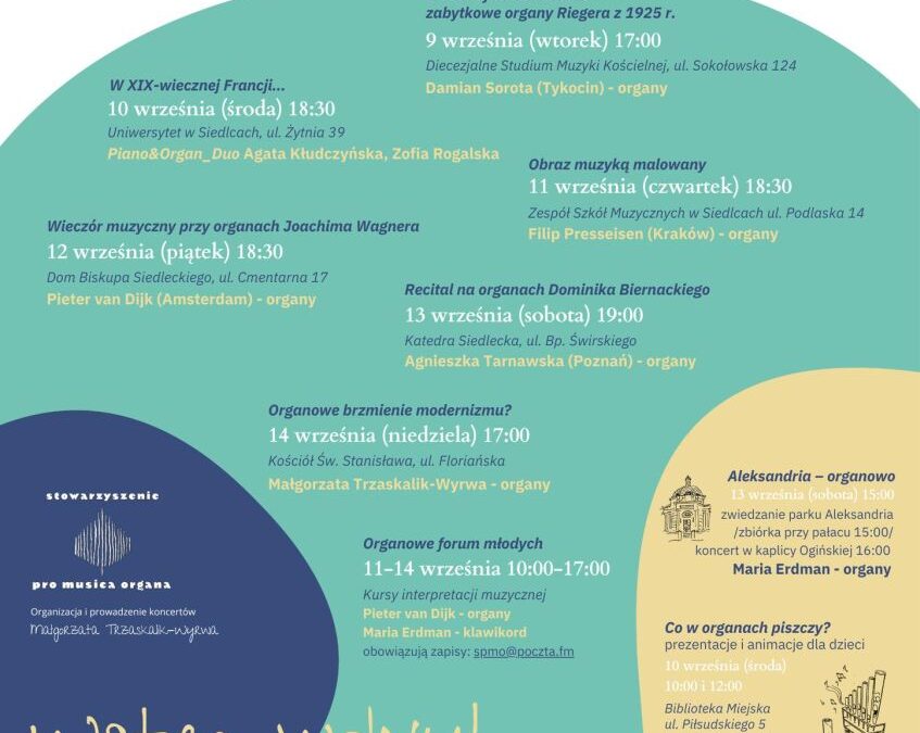 Organowe Siedlce 2025